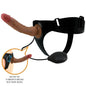 PRETTY LOVE - KYTON UNIVERSAL HARNESS SLIP WITH SQUIRTING DILDO 19 CM MULATO