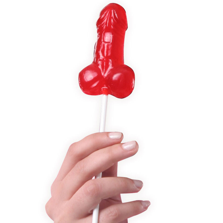 SECRETPLAY - LOLLIPOP PENIS GUMMY CANDIES STRAWBERRY
