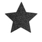 BIJOUX - INDISCRETS BLACK STAR FLASH NIPPLE COVERS