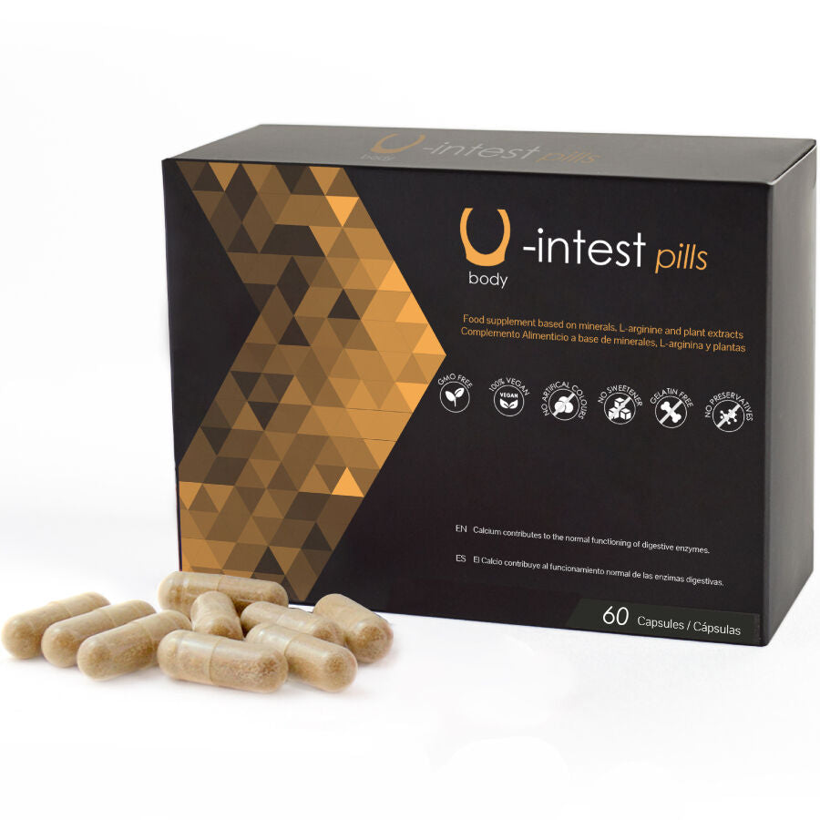 500 COSMETICS - U-INTEST CAPSULES FOR THE PREVENTION OF HEMORRHOIDS - 60 CAPSULES