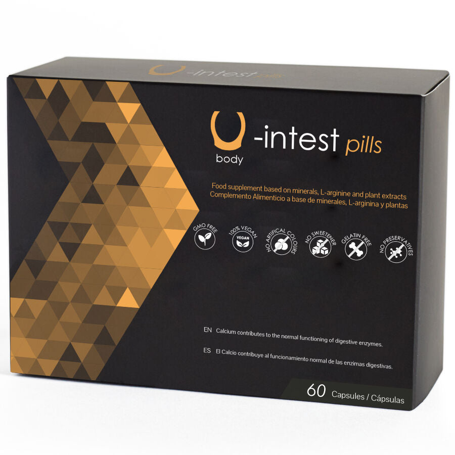 500 COSMETICS - U-INTEST CAPSULES FOR THE PREVENTION OF HEMORRHOIDS - 60 CAPSULES