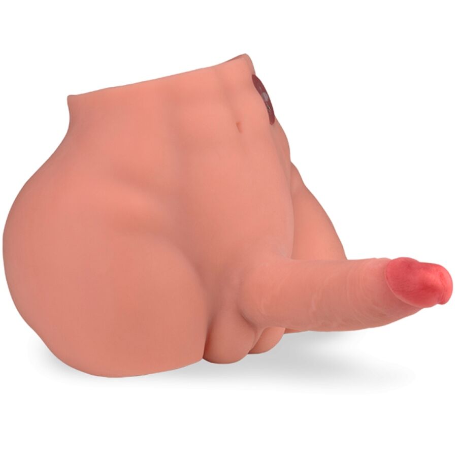 XISE - FREDERICO MASTURBATOR REALISTIC DILDO FRONT POSITION WITH THRUSTING FUNCTION 15 CM