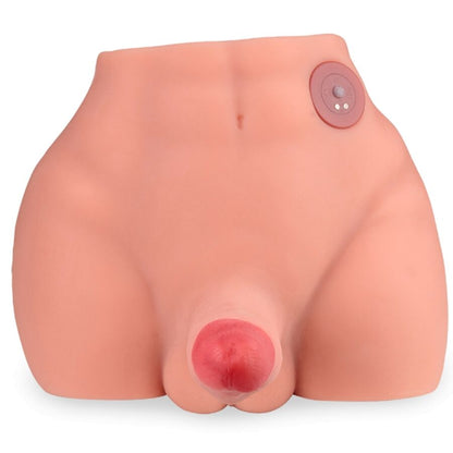 XISE - FREDERICO MASTURBATOR REALISTIC DILDO FRONT POSITION WITH THRUSTING FUNCTION 15 CM