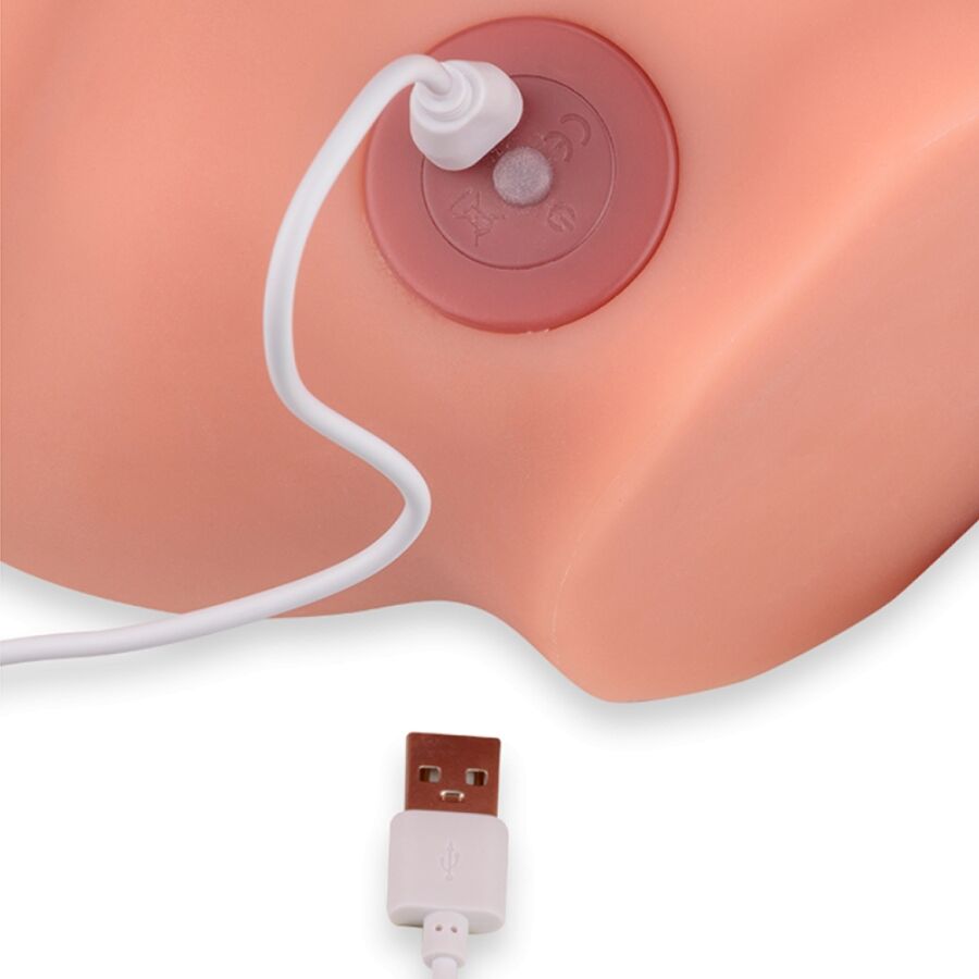 XISE - FREDERICO MASTURBATOR REALISTIC DILDO FRONT POSITION WITH THRUSTING FUNCTION 15 CM
