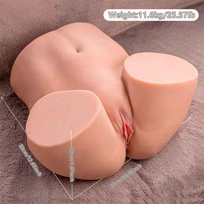 XISE - ETHEL REALISTISCHER VAGINA-MASTURBATOR MIT MEHREREN VIBRATIONSPOSITIONEN