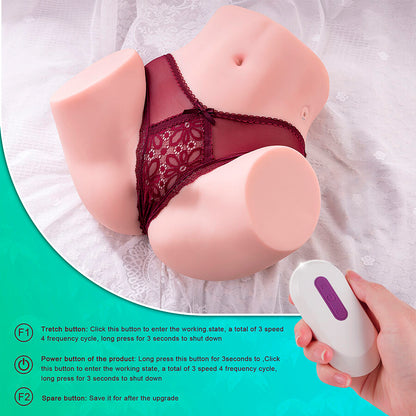 XISE - MARISA REALISTIC VAGINA MASTURBATOR WITH MULTIPLE POSITIONS AND THRUSTING FUNCTION
