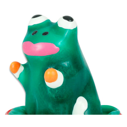 CONDOMERIE - HAND-PAINTED NOVELTY CONDOMS FROG MODEL 1