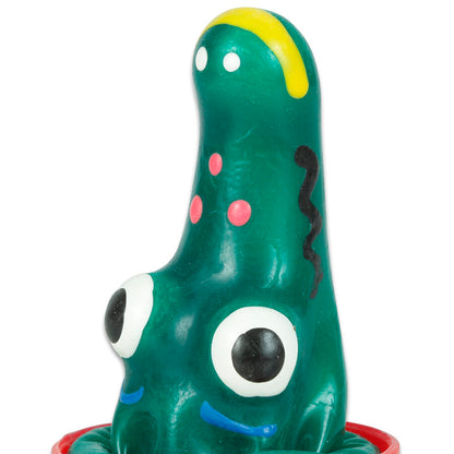 CONDOMERIE - HAND-PAINTED NOVELTY CONDOMS CROCODILE MODEL 1