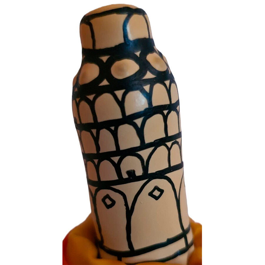 CONDOMERIE - HAND-PAINTED NOVELTY CONDOMS PISA TOWER