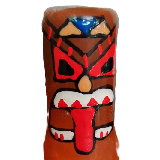 CONDOMERIE - HAND-PAINTED NOVELTY CONDOMS TIKI TOTEM-01