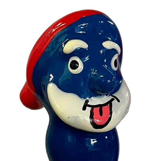CONDOMERIE - HAND-PAINTED NOVELTY CONDOMS BLUE GRANDPA