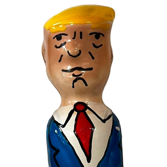 CONDOMERIE - HAND-PAINTED NOVELTY CONDOMS GRUMPY TRUMP