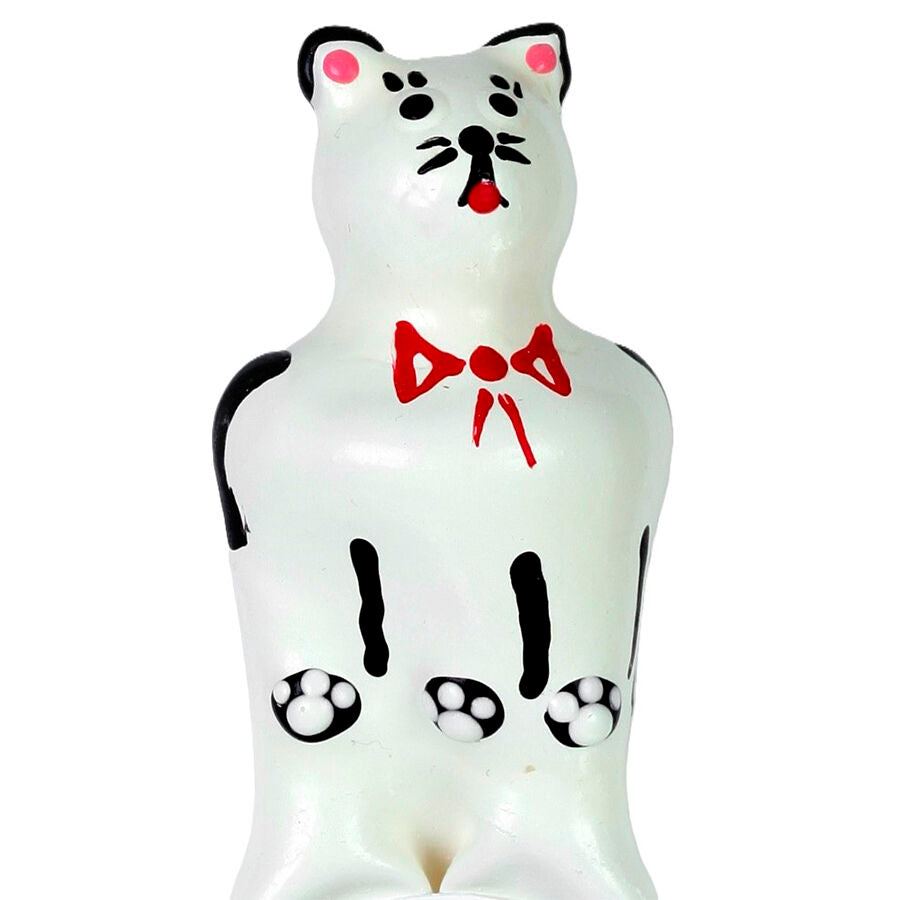 CONDOMERIE - HAND-PAINTED NOVELTY CONDOMS CAT MODEL XL