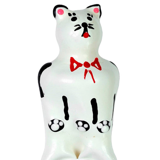 CONDOMERIE - HAND-PAINTED NOVELTY CONDOMS CAT MODEL XL