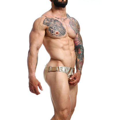 MOB - DUNGEON JOCKSTRAP GOLD COCKRING ONE SIZE