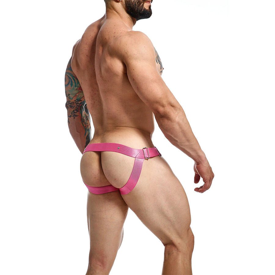 MOB - DUNGEON JOCKSTRAP PINK COCKRING, ONE SIZE