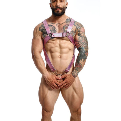 MOB - CROSSED PENIS HARNESS, ONE SIZE