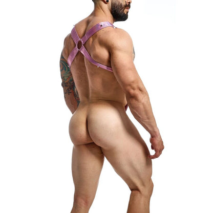 MOB - CROSSED PENIS HARNESS, ONE SIZE