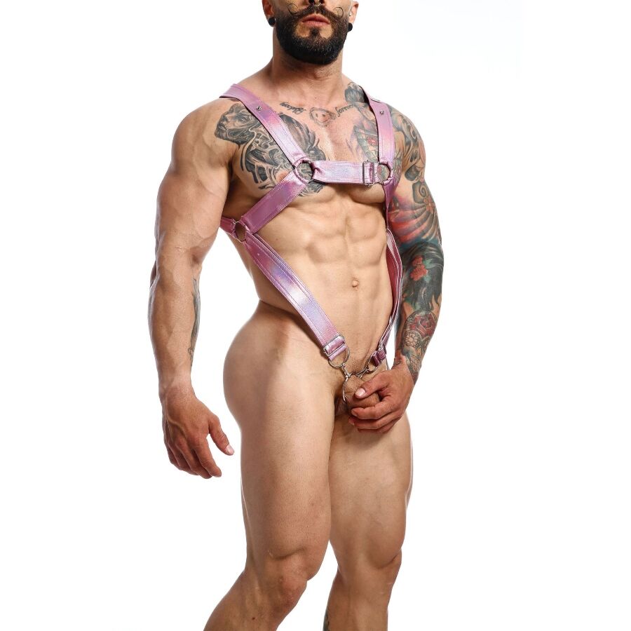 MOB - CROSSED PENIS HARNESS, ONE SIZE