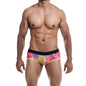 MOB-BOXERSHORTS ORANGE GRÖSSE XL