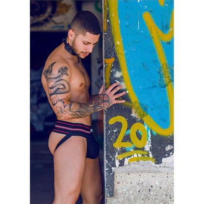 MOB - CLASSIC BLACK THONG SIZE M