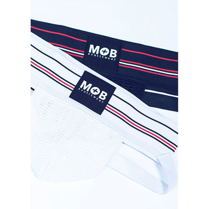 MOB - KLASSISCHER SCHWARZER TANGA GRÖSSE XL