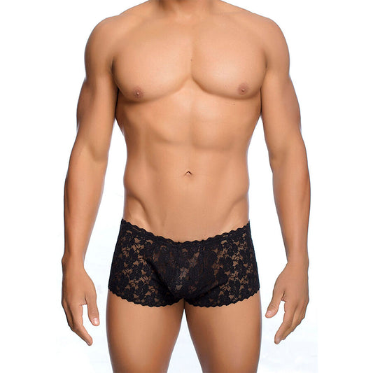 MOB - BLACK POINTED BOXERS SIZE S/M