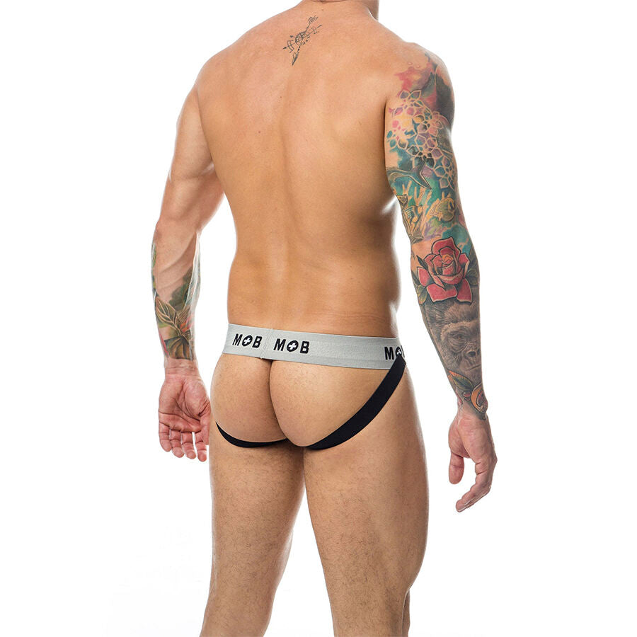 MOB - CLASSIC STRIPE WEISSER JOCK GRÖSSE XL