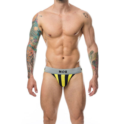 MOB - CLASSIC JOCK STRIPE GELB GRÖSSE XXL