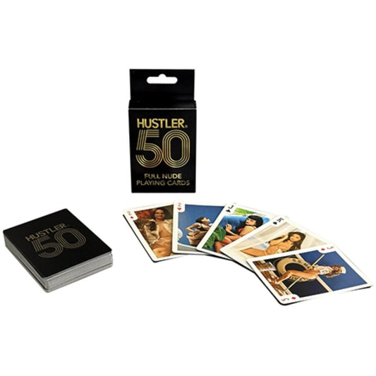 KHEPER GAMES - HUSTLER 50 COMPLETELY NUDE PLAYING CARDS