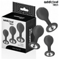 ADDICTED TOYS - 3-PIECE ANAL PLUG SET WITH JEWEL