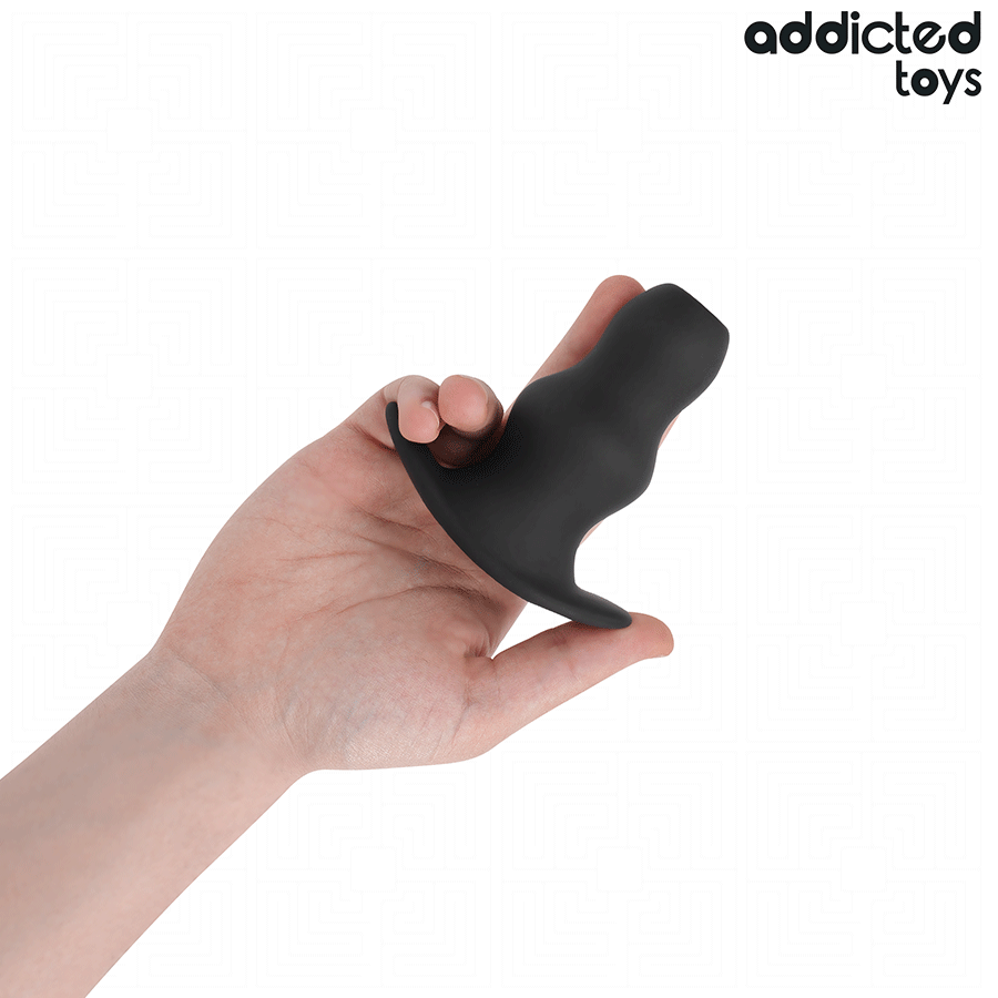 ADDICTED TOYS - HOLLOW ANAL PLUG SIZE M 9.6 CM