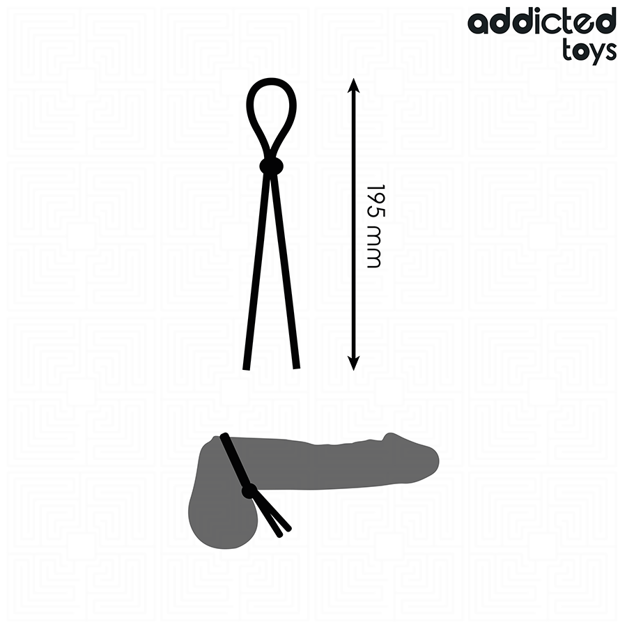 ADDICTED TOYS - SILICONE ROPE FOR SINGLE LOOP PENIS