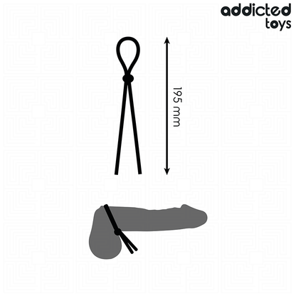 ADDICTED TOYS - SILICONE ROPE FOR SINGLE LOOP PENIS