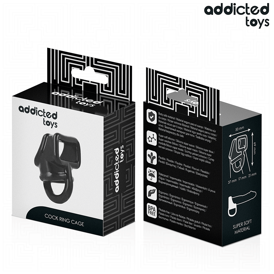 ADDICTED TOYS - COCK CAGE RING