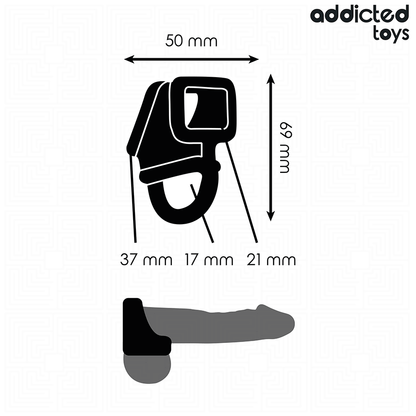 ADDICTED TOYS - COCK CAGE RING