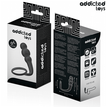 ADDICTED TOYS - ANAL PLUG WITH RING MODEL 1