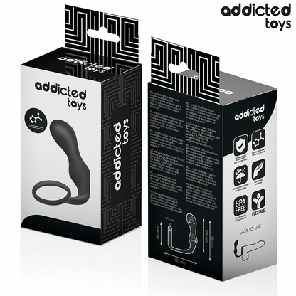 ADDICTED TOYS - ANAL PLUG WITH RING MODEL 3