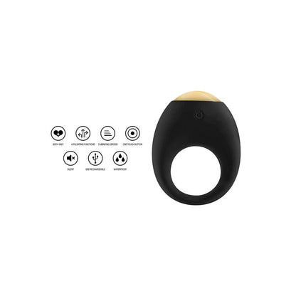 TOYJOY - ECLIPSE LIGHT VIBRATING COCK RING