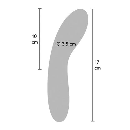 TOYJOY - BLACK VIBRATOR WITH GLOWING LIGHT