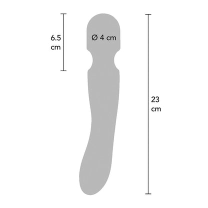 TOYJOY - ZENITH LIGHT MASSAGER WAND BLACK