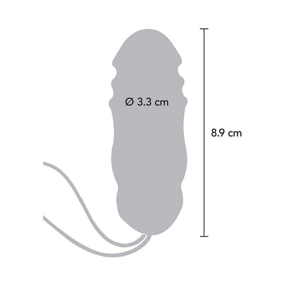 TOYJOY - HAPPINESS SUNN SIDE UP AND DOWN FUCHSIA VIBRATOR REMOTE CONTROL
