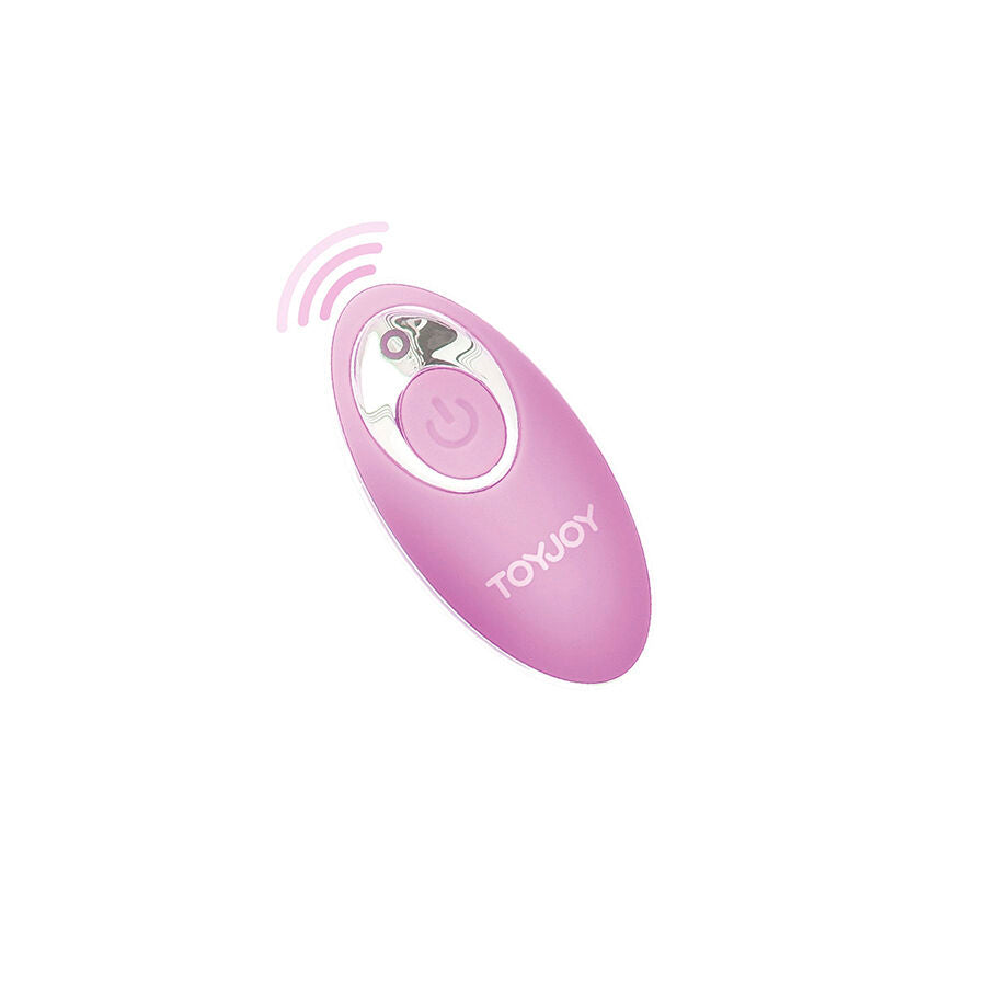 TOYJOY - HAPPINESS YOU CRACK ME UP PINK REMOTE CONTROL VIBRATOR