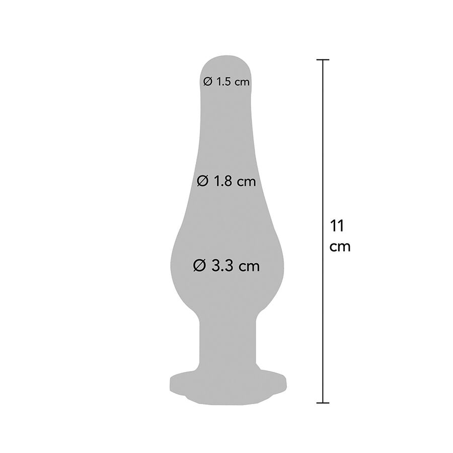 TOYJOY - ANAL PLAY TWILIGHT BUM JEWEL MEDIUM ANAL PLUG