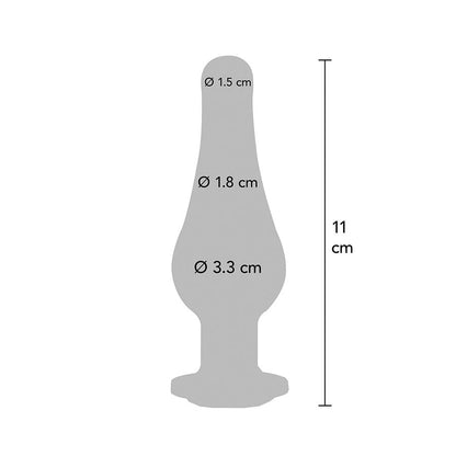 TOYJOY - ANAL PLAY TWILIGHT BUM JEWEL MEDIUM ANAL PLUG