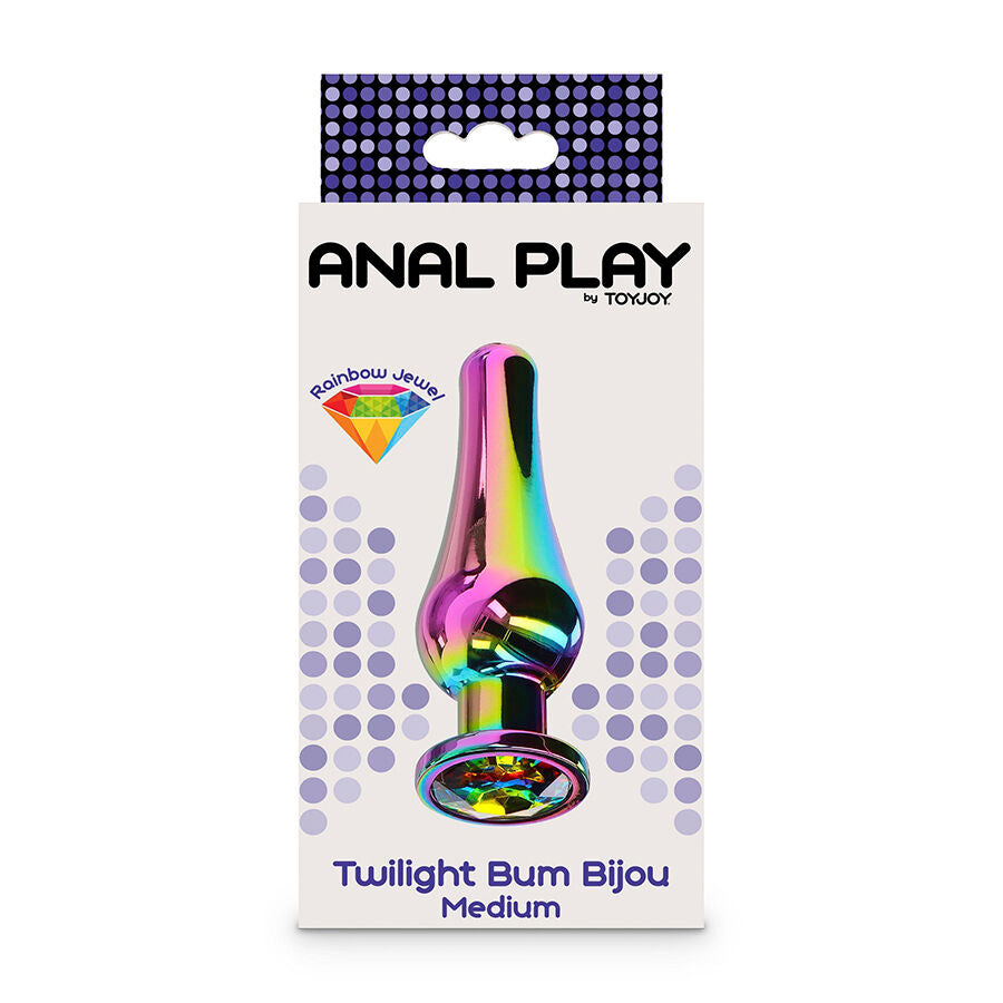 TOYJOY - ANAL PLAY TWILIGHT BUM JEWEL MEDIUM ANAL PLUG
