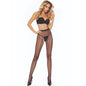 PASSION - TIOPEN 033 SCHWARZE STRUMPFHOSEN 3/4