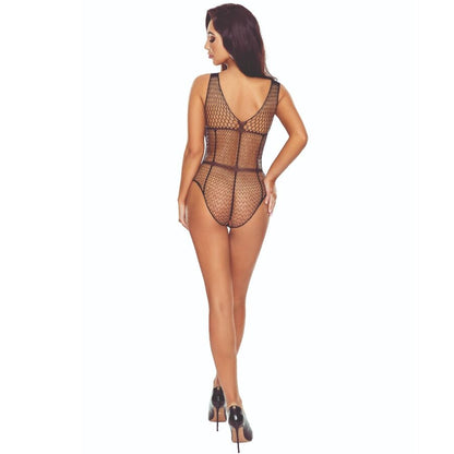 PASSION - BS114 BLACK NET BODYSTOCKING