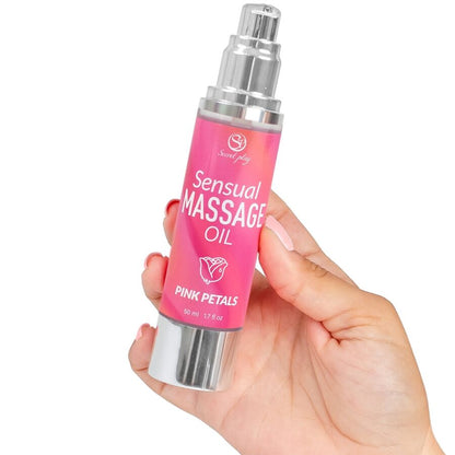 SECRETPLAY - PINK PETALS MASSAGEÖL