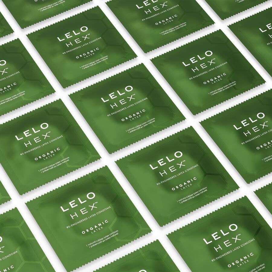 LELO - HEX BIO CONDOM BOX 12 UNITS